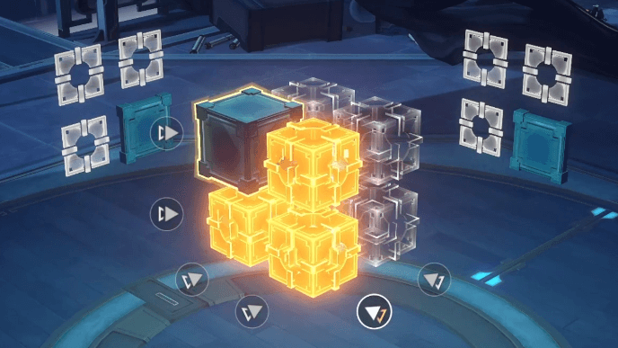 HSR Festive Revelry - Hexanexus Easy Mode 1 Solution Step 1