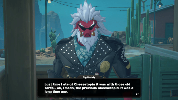 Serve Big Daddy Food