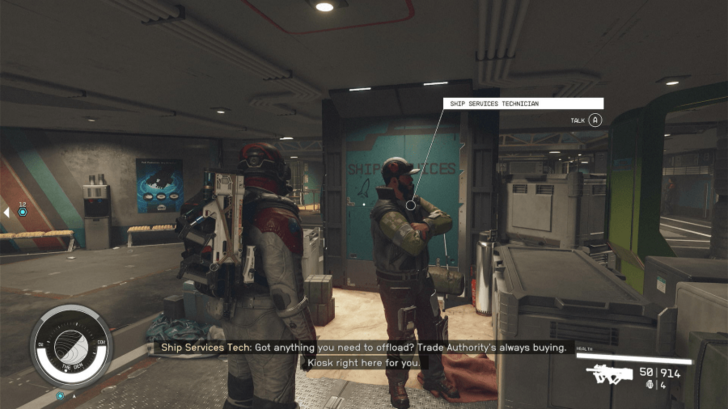 The Den Spaceship Technician