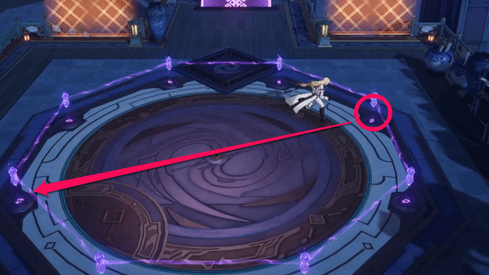 HSR Festive Revelry - Mutare Magnus Hard Mode 3 Solution Step 1