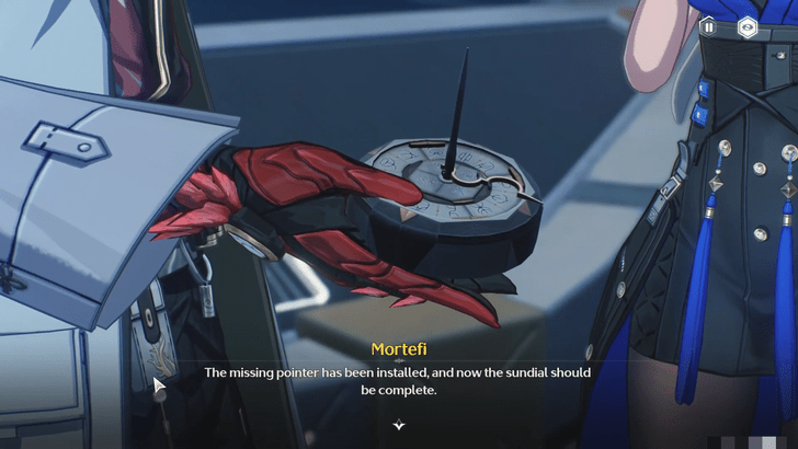 Receive Sundial From Mortefi