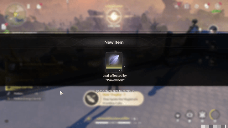 Turns Into Leaf Affected by Waveworn