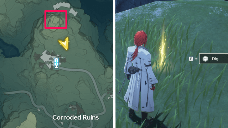 Wuthering Waves - A Photograph Covered With Scratches Treasure Location