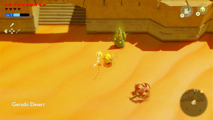 Gerudo Town Waypoint overworld location