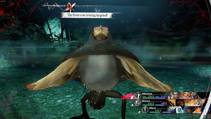 Metaphor ReFantazio - Enemy Targeting Front Row