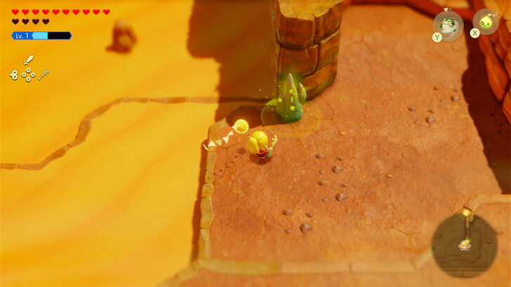 Gerudo Desert Entrance Waypoint overworld location