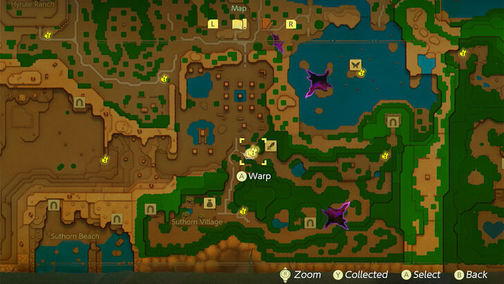 Suthorn Prairie Entrance Waypoint map location