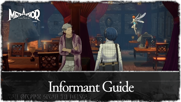 Metaphor ReFantazio Informant Guide