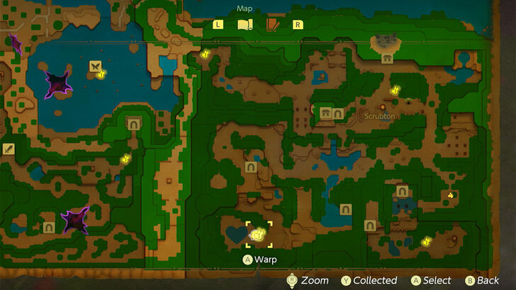 Waypoint map location