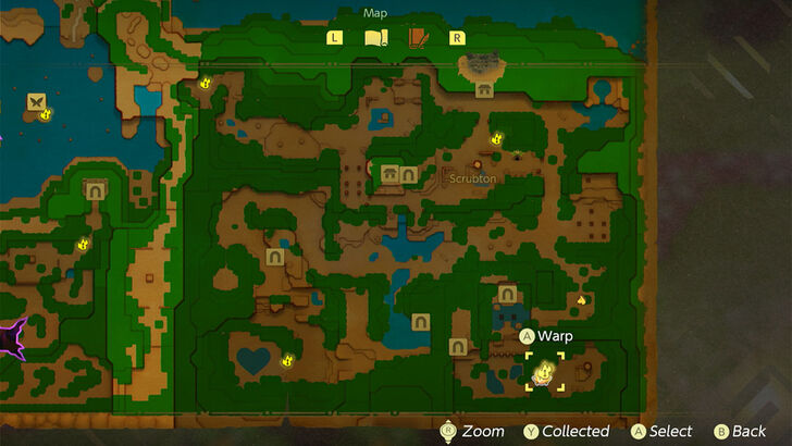 Waypoint map location