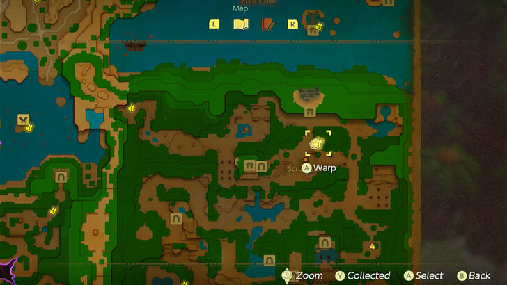 Waypoint map location