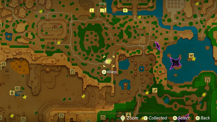 Waypoint map location