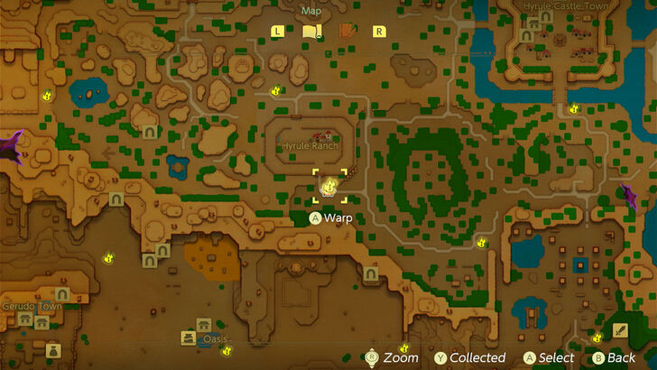 Waypoint map location