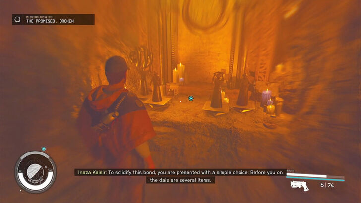 Starfield The Promised, Broken Finish the Ritual