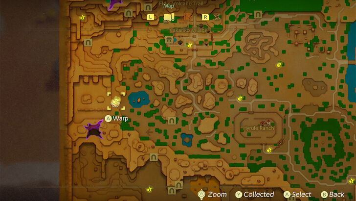 Waypoint map location