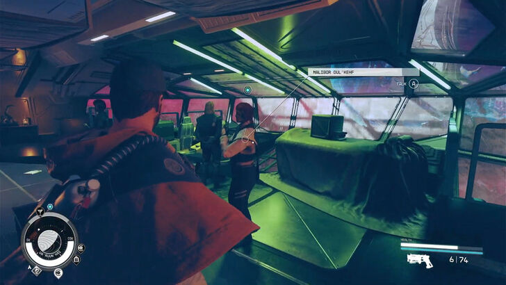 Starfield The Promised, Broken Talk to Malibor