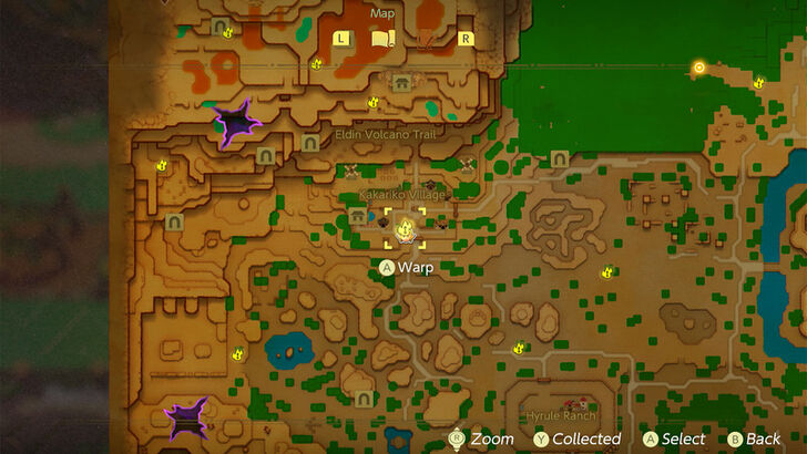 Waypoint map location