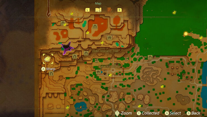 Waypoint map location