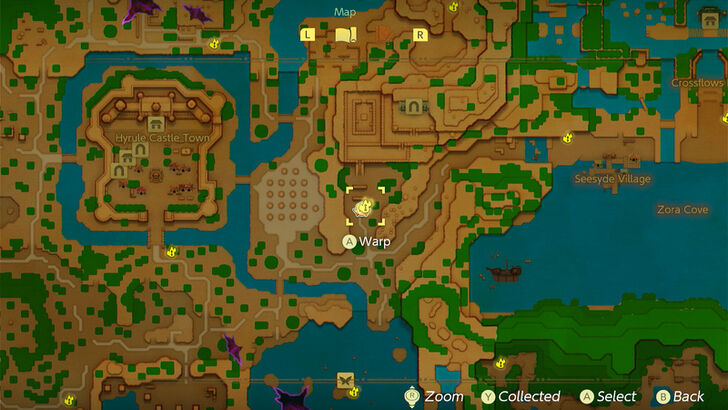 Waypoint map location