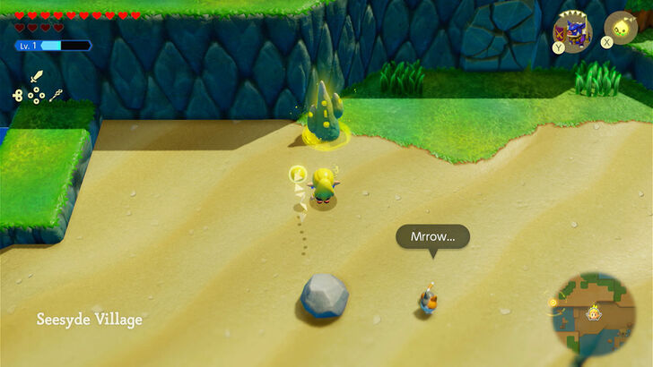 Seesyde Village Waypoint overworld location