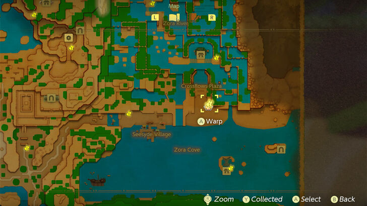 Waypoint map location