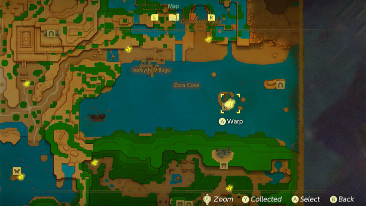 Waypoint map location