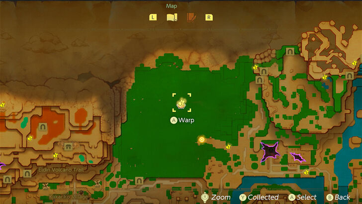 Waypoint map location