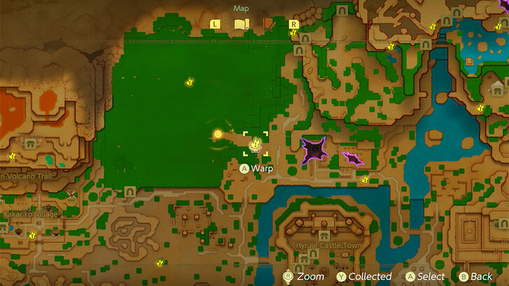 Waypoint map location