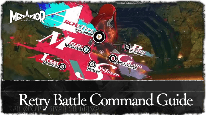 Metaphor ReFantazio Retry Battle Command Guide