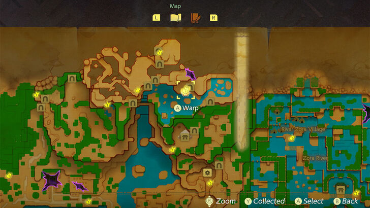 Waypoint map location