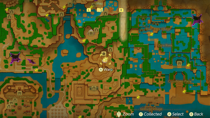 Waypoint map location