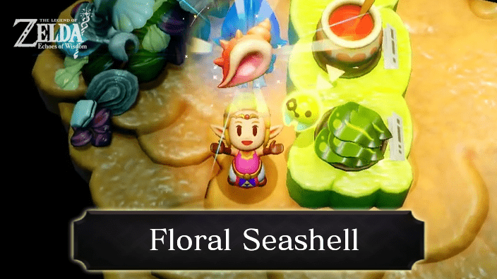 Zelda Echoes of Wisdom (ZEoW) - Floral Seashell