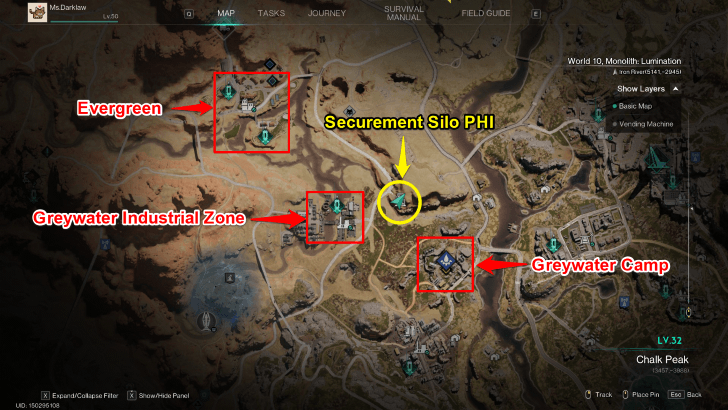 Once Human - Securement Silo PHI