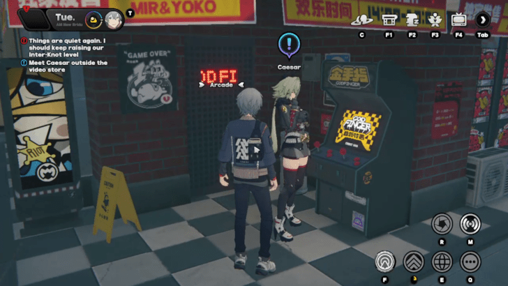 Meet Caesar in Godfinger Arcade