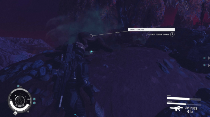 Starfield Tissue Sample from Dead Creatures