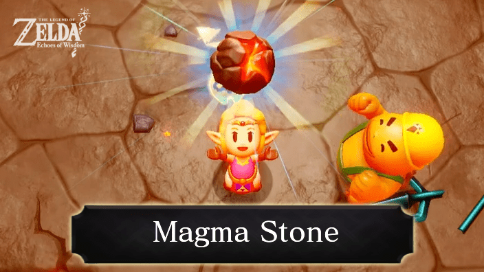 Zelda Echoes of Wisdom (ZEoW) - Magma Stone