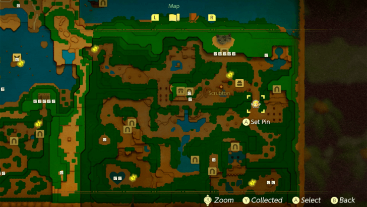 Deku Baba Lv. 2 Map Location