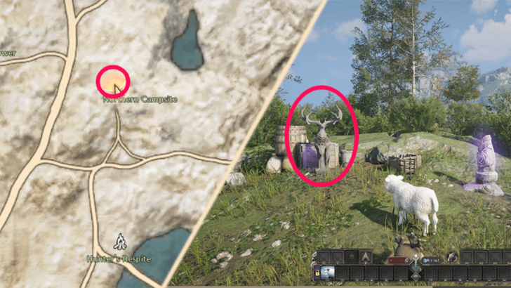 Throne and Liberty Northern Campsite Pilgrimage Stone