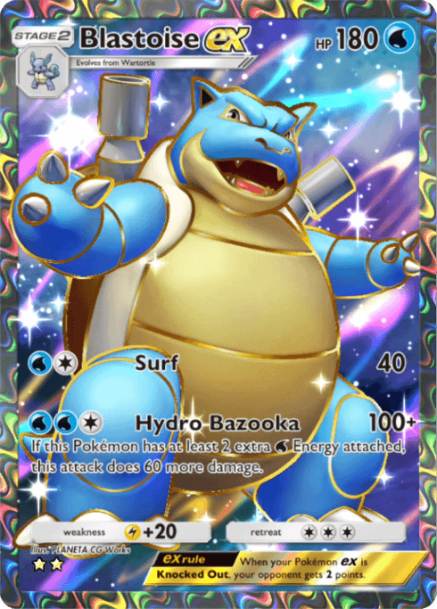 thumbnail image 2 of Blastoise EX Red & Blue Collection – Pokemon 20th Anniversary CODE CARD Only, Ungraded, Yu-Gi-Oh Misprint? 2 of 6
