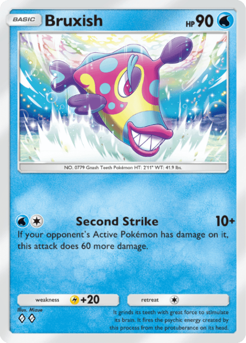 Pokemon TCG Pocket - A1 091 Bruxish
