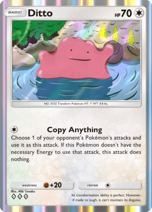Pokemon TCG Pocket - A1 205 Ditto