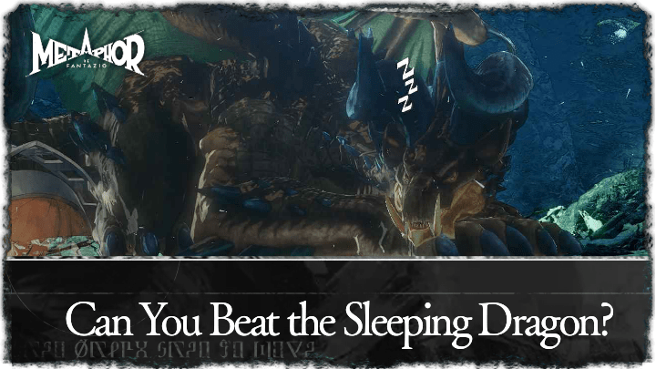 Metaphor ReFantazio - Sleeping Dragon Banner