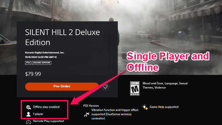Single Player PS Store Preview