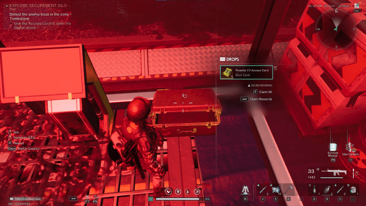 Get the Access Card from the Gear Crate