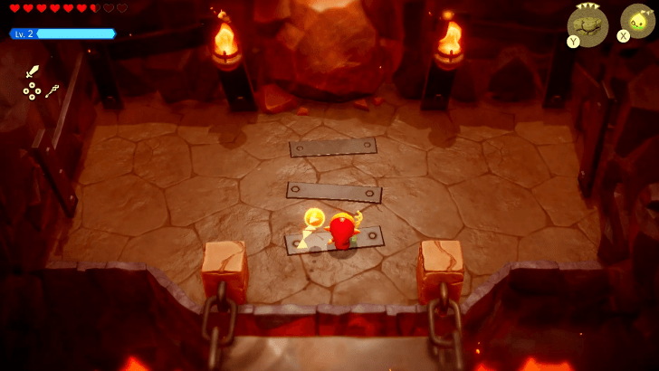 boulder blocking the path to the rift entrance