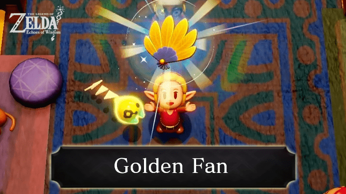 The Legend of Zelda Echoes of Wisdom (EoW) - Golden Fan