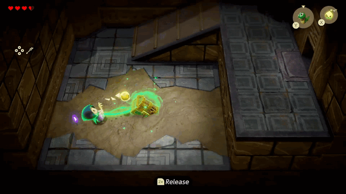 Unearth Buried Chest With Bind