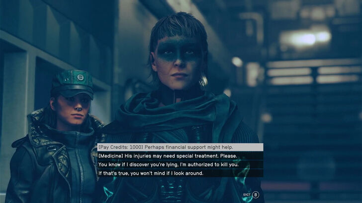 Starfield Conflict in Conviction Northwest of Camp