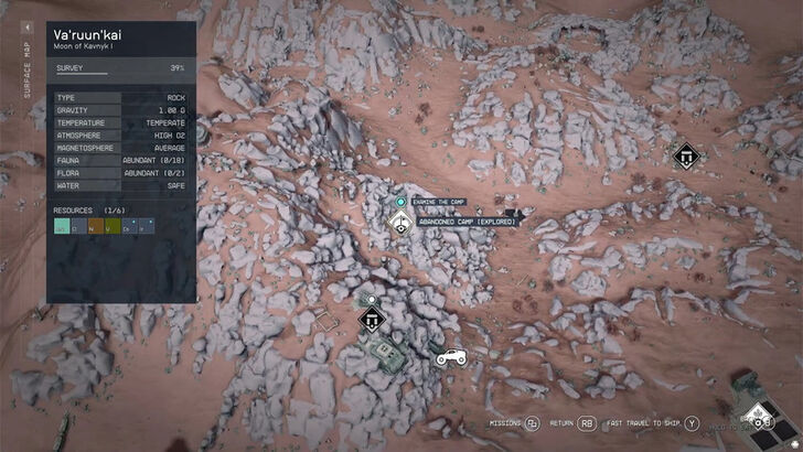 Starfield Conflict in Conviction Abandoned Camp