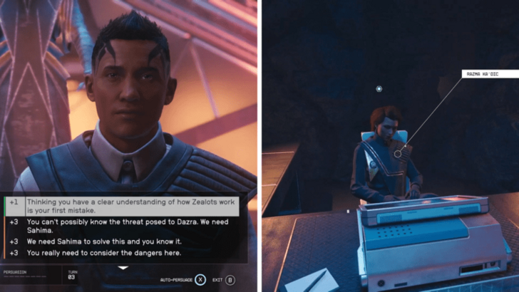 Starfield Zealous Overreach Talk to Mirek